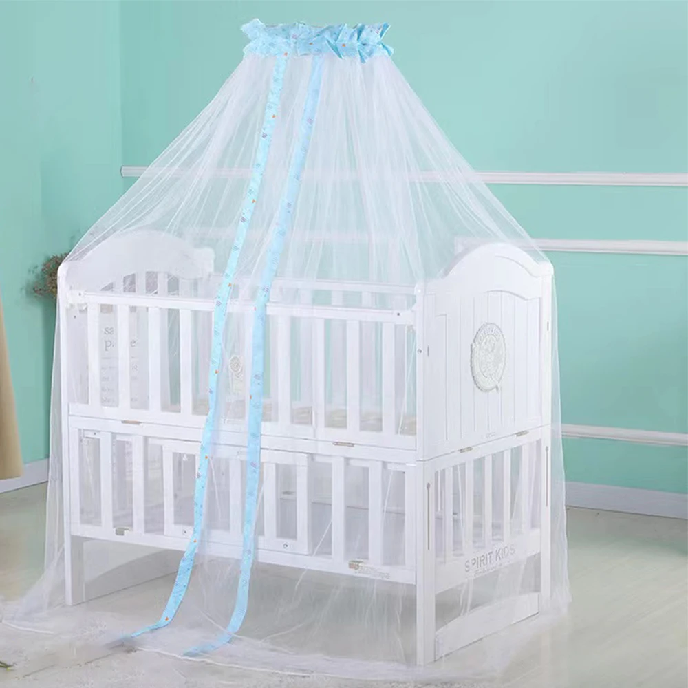 baby bed with mosquito net Bracket Simple Children Environmental Protection Mosquito Net Foldable