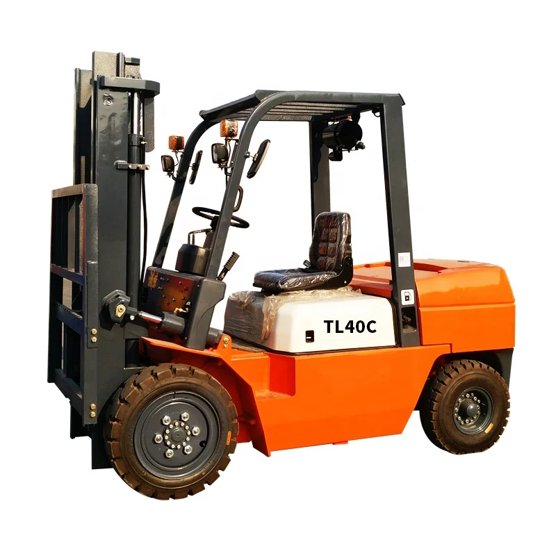 Ручной гидравлический дизельный вилочный погрузчик Titan TL30C 3 тонны 3000