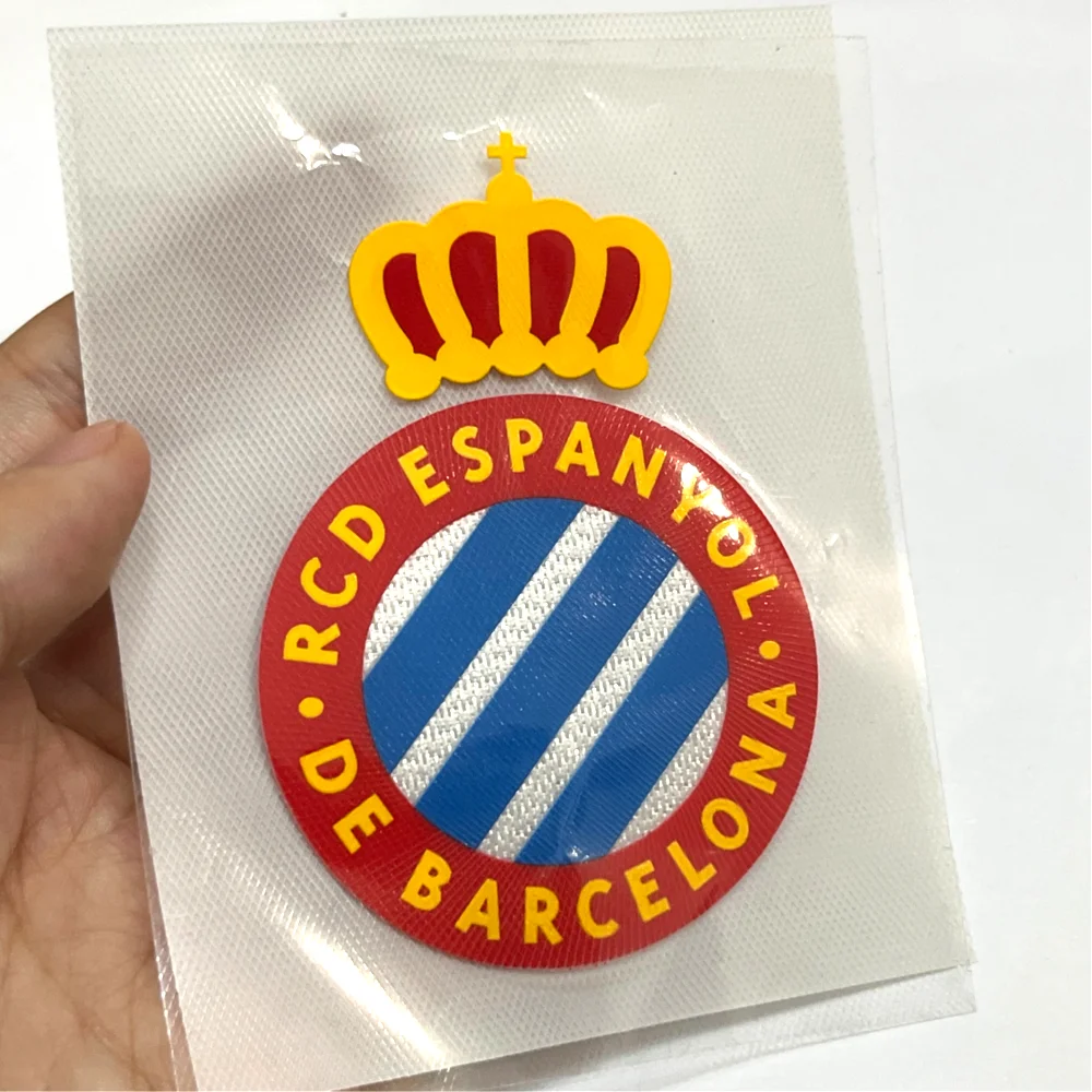 Sport Rubber Badge Flag Design 3d Embossed Heat Press Transfer Logo Tpu Patches For Clothing