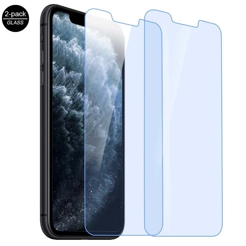 Anti-blue light screen protector for iPhone 11