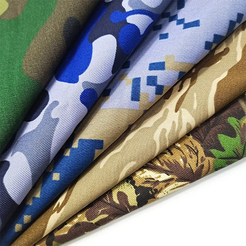 TC 65/35  20*16  120*60   235gsm Factory  Delivery  Supply  Woven  Functional  Uniform  Fabric  For Camouflage Clothing