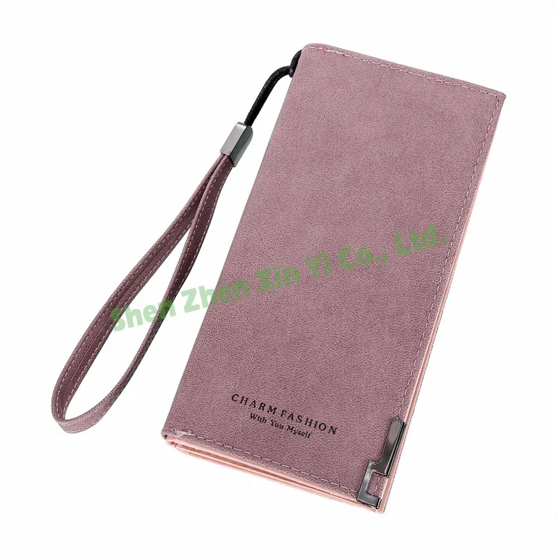 Fashion Lady Wristlet Long Money Bag Zipper Coin Purse Cards ID Holder Clutch wallets holders