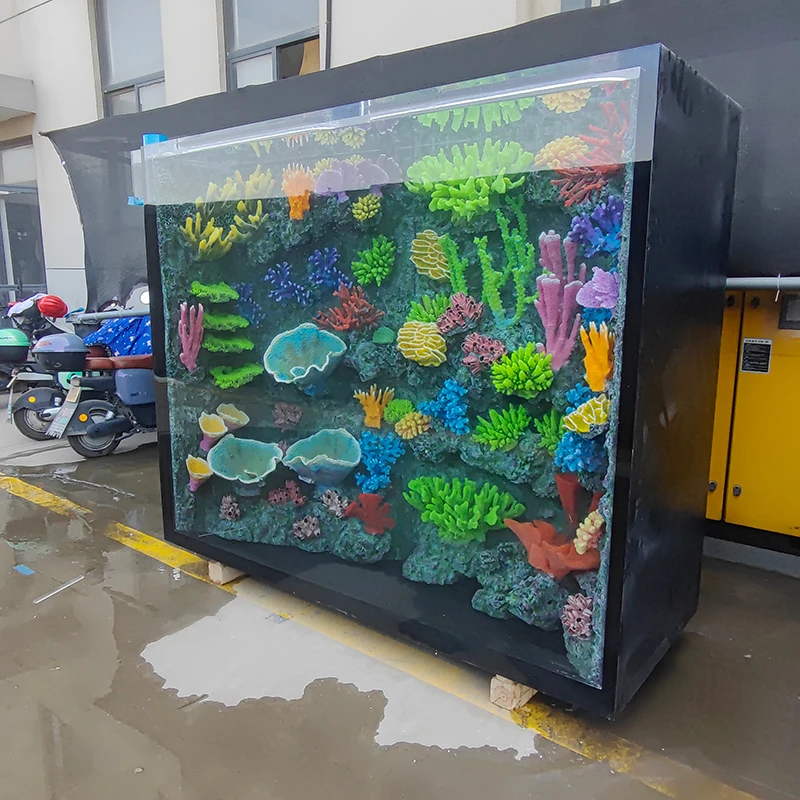 Bestselling jellyfish aquarium rimless ultra clear acrylic glass 2000 liter fish tank