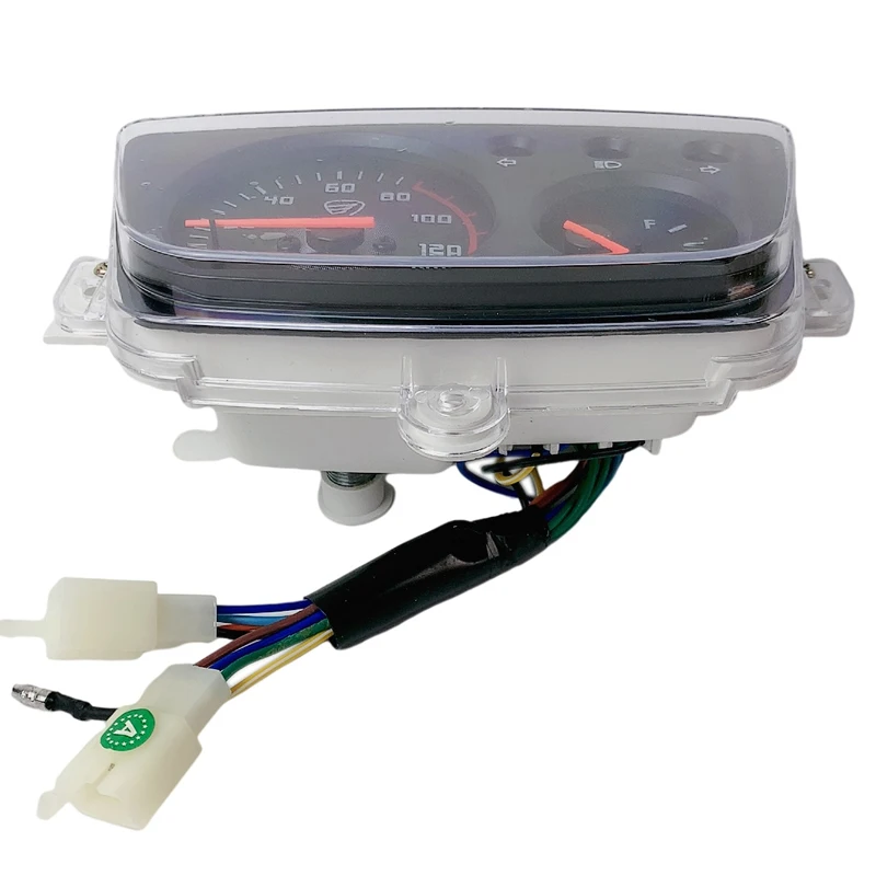 Motorcycle electrical system motorcycle instrument assembly speedometer dual mileage speedometer