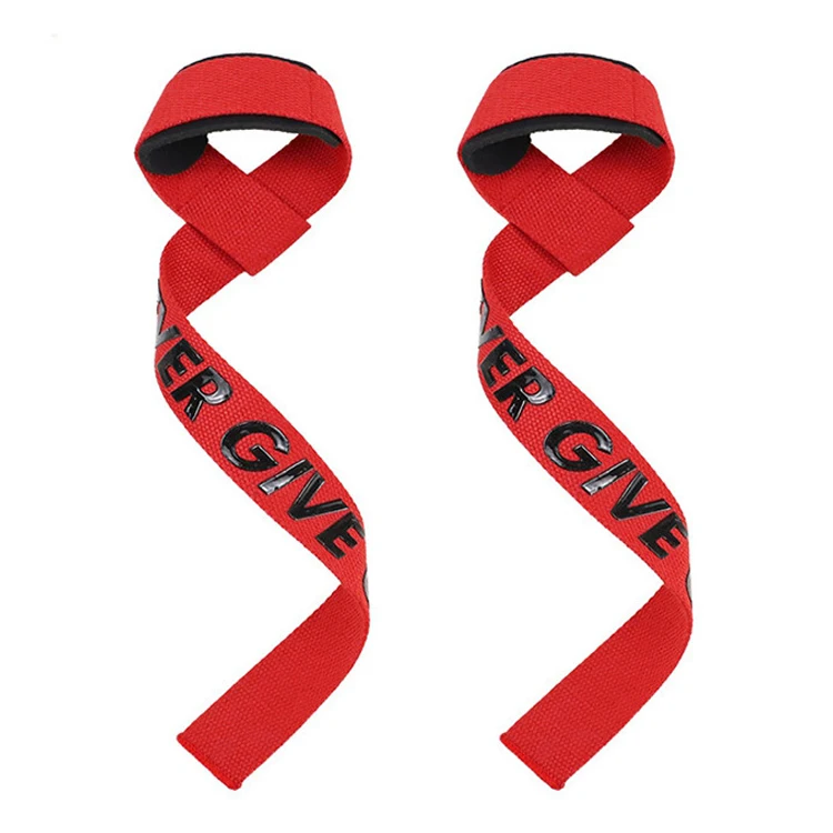 Amazon Hot Sale Custom Logo Adjustable Gymnastic Fitness Weight Lifting Gym Weightlifting Wrist Strap