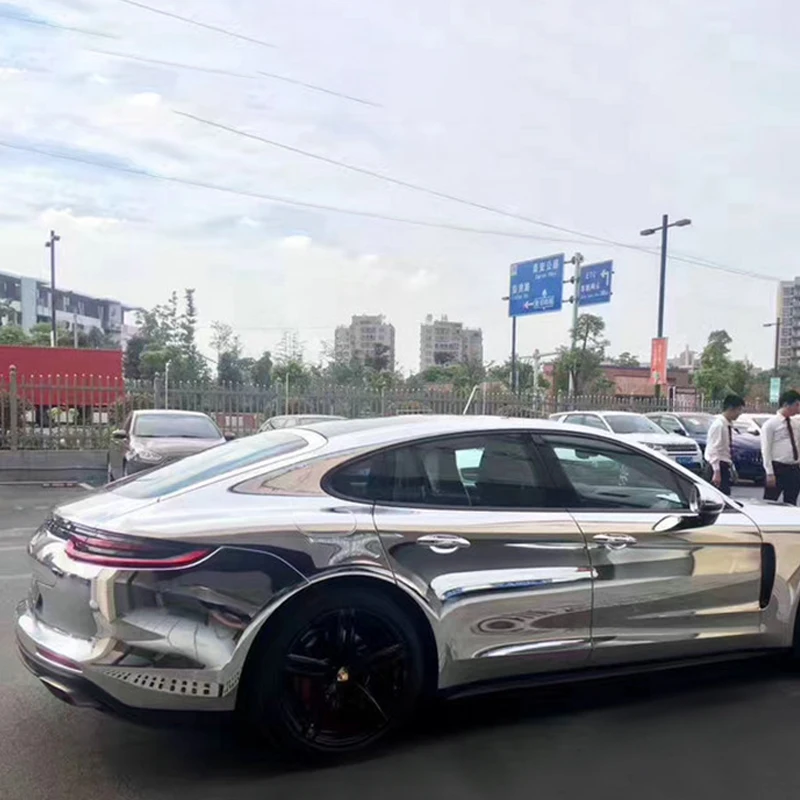 Worth Buying car vinyl film chameleon car tint film vinyl film gold chrome car