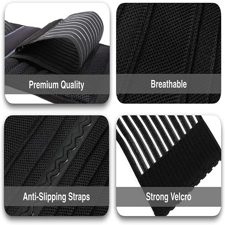 Lower Back Brace Support Belt  Lumbar Protects Relieves Back Pain With Dual Adjustable Straps Breathable Mesh