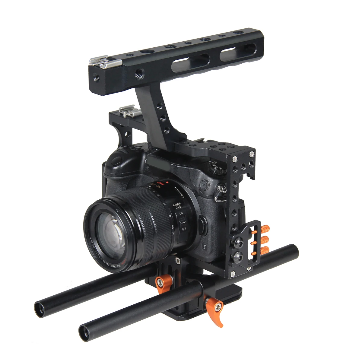 CA7 Metal Camera Cage Kit Top Handle Grip Stabilizer for GH4/A7S/A7/A7R/A72/A7RII/A7SII
