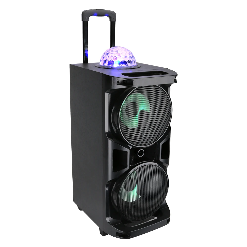 Professional DJ Rechargeable 15 Inch Bass Speaker Portable Speaker Party Kara