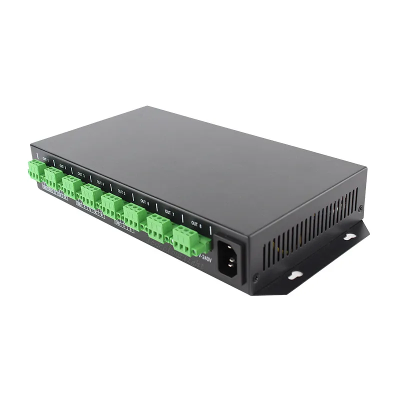 RGB DMX контроллер управления 8 вселенных Artnet DMX512 DJ светодиодная цифровая полоса декодер