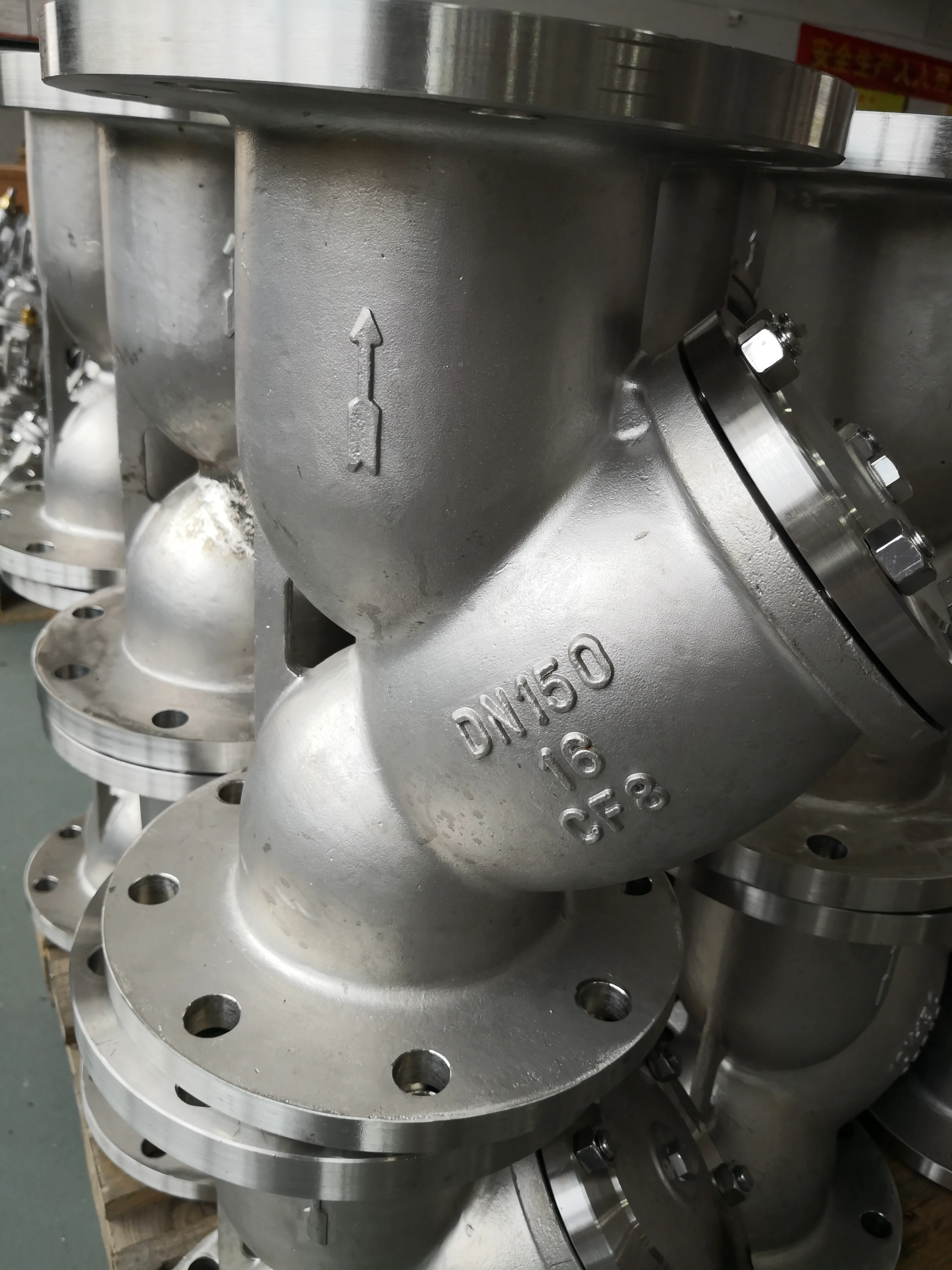 Stainless steel flange Y water Strainer