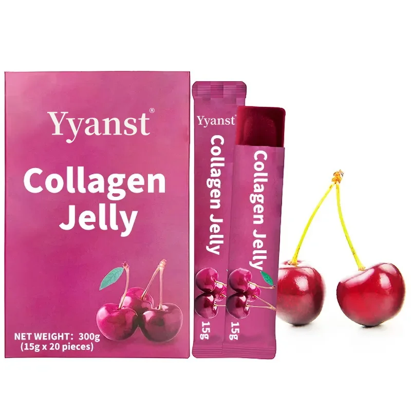 Natural Collagen Jelly Stick Skin Whitening Collagen Peptide Jelly Stick PQQ white tomato Collagen Jelly Stick