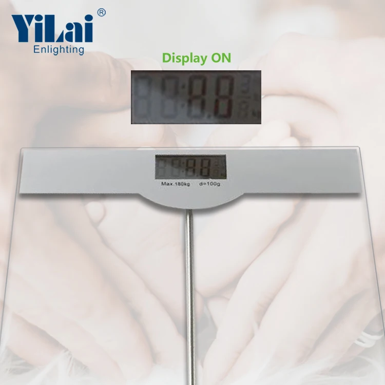 
180kg 396lb transparent weigh bathroom electronic digital weigh body scale body weighting calibrate digital bathroom scale 