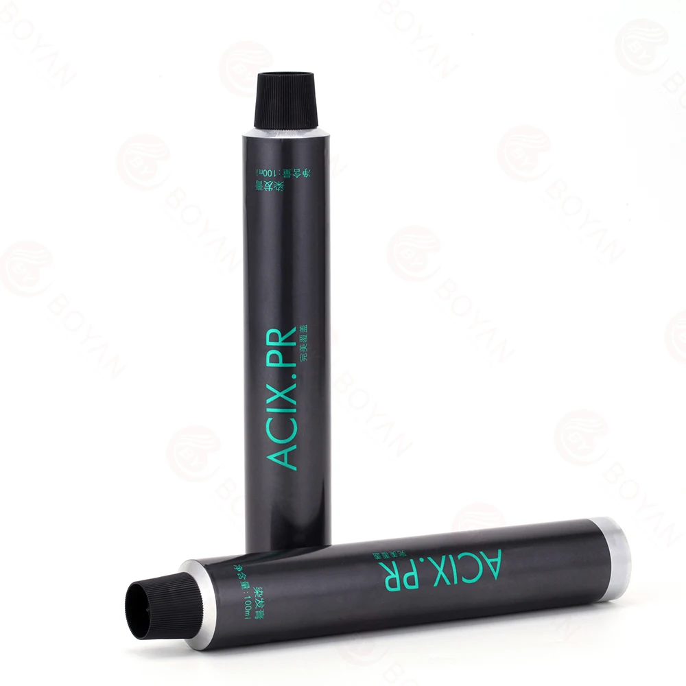 environmental friendly cosmetic aluminum tube with various kinds of tubes