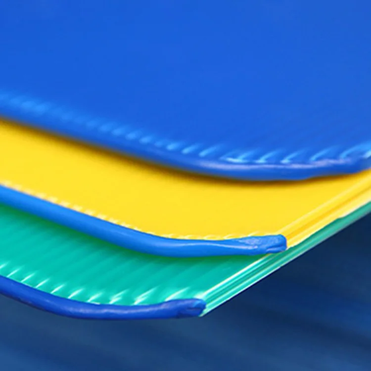 2-12Mm Colored Plastic Corrugated Divider Sheet Soundproof Corrugated Plastic Sheet Plastic Corrugated Sheet