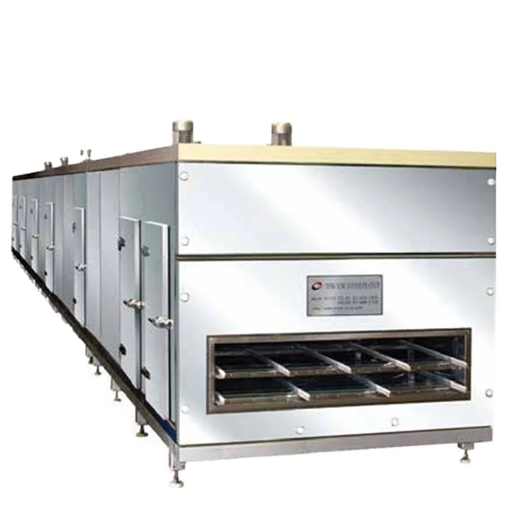 drumstick chicken meat ball 250kg/h tunnel quick freezer blast freezer