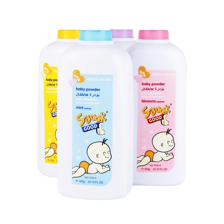 Popular Hot Sale High Quality 100% Natural Formula Baby Powder Talcum 600g Baby Care Powder