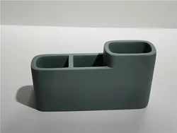 Wholesale Resin Office Desk Organizer 4 Slot Remote Control Holder Desktop Storage Box Pen Holders