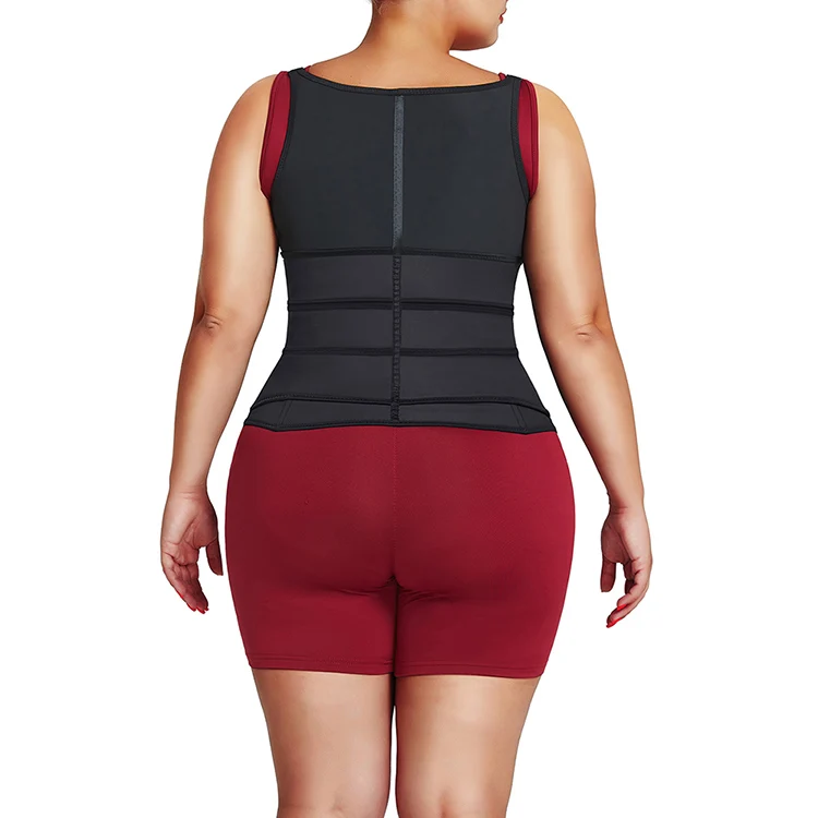 HEXIN Men Neoprene Sauna Vest lose weight Body Shapers Waist Trainer Slimming Vest Shapewear Waist Shaper Corset for women