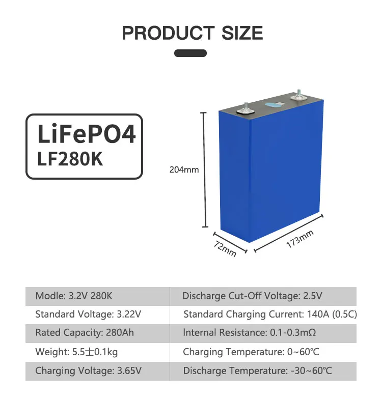 Европейский склад призматический Akku 4 шт. перезаряжаемые литиевые батареи Lifepo4 280ah 3 2 v система хранения солнечной энергии