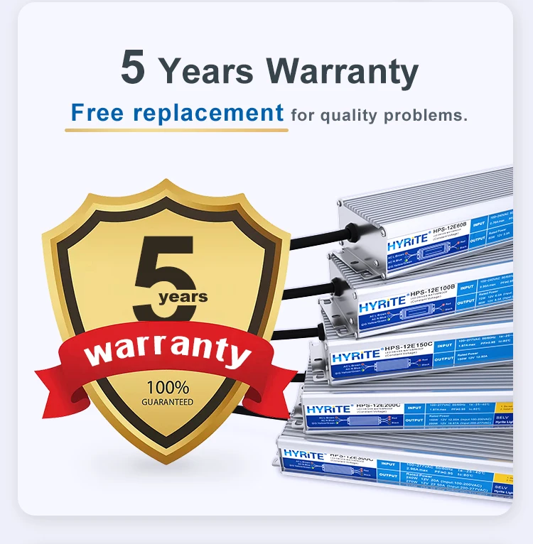 Waterproof High Quality Lead The Industry 12V 500W 400W 300W 200W Brand New Product Wholesale Price Slim Led Driver