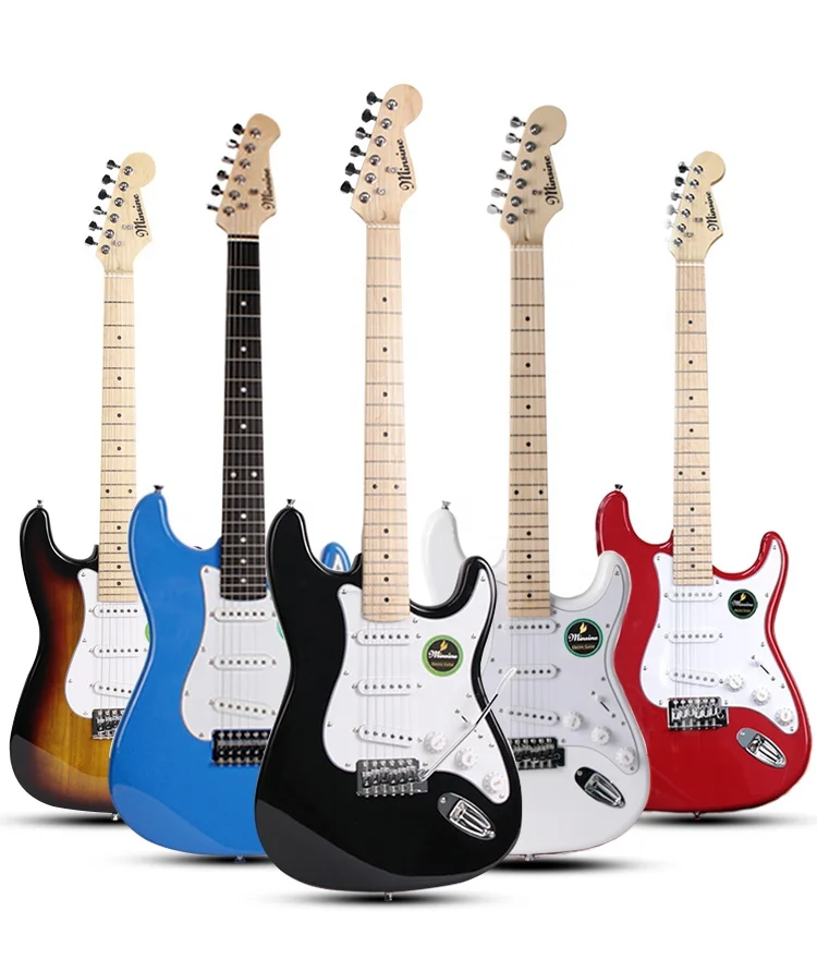sell hot Minsine Full Size  Electric Guitar OEM Factory Price DIY guitar electric