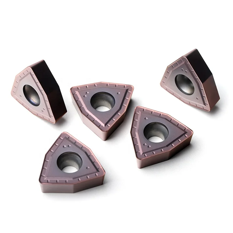 WCMX Carbide Drilling Inserts PVD Coated Carbide Inserts Tungsten Carbide Lathe Tool Inserts