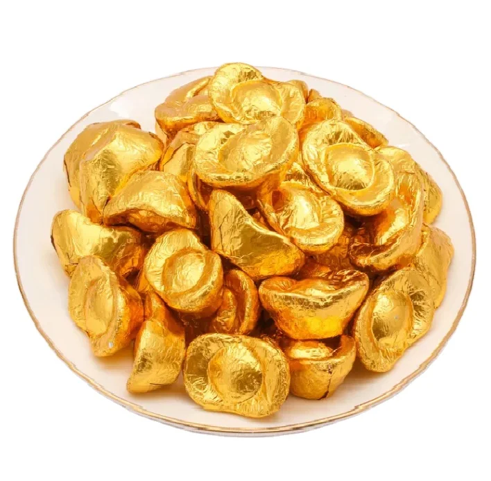 Высококачественный молочный шоколад для фестивалей С наилучшими пожеланиями, оптовая продажа с китайского завода, сменный золотой шоколад