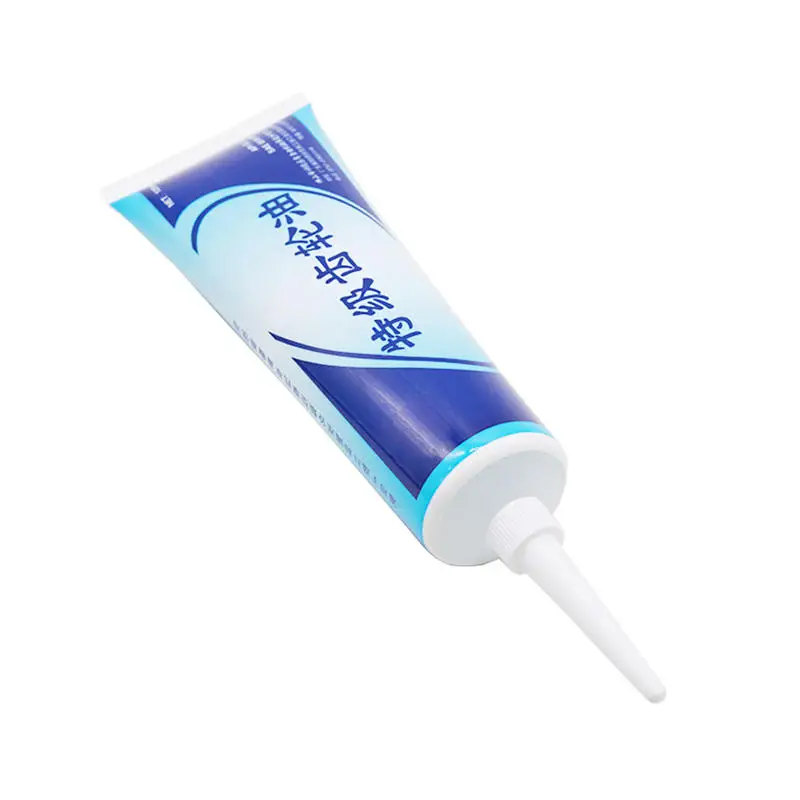 Custom PE super long nozzle 50ml 60ml 120ml 150ml plastic squeeze tube plastic tubes for motor lubricating oil industrial use ge