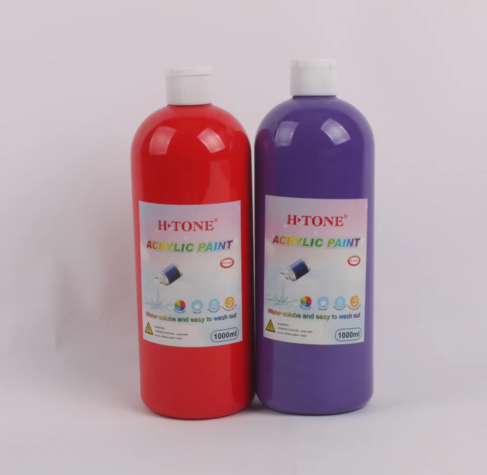 H-TONE High Quality Colors Eco-Friendly 1000ML Watercolor Paint