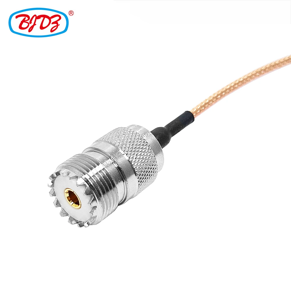 Factory supply 50 Ohm With BNC Male Plug to UHF Female SO239 Female Jack connector with RF RG316 Pigtail Antenna extension cable