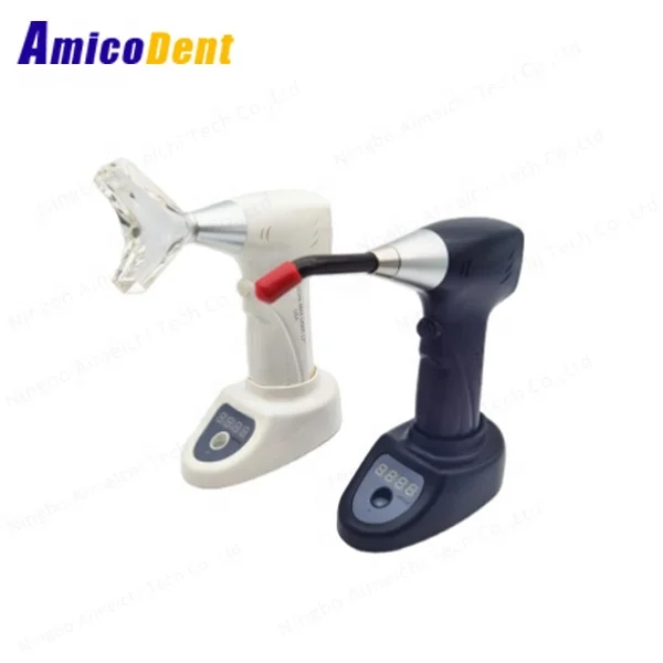 AMICODENT 3 In 1 Dental LED Curing Light With Light Meter Dental Teeth Whitening Curing Lamp AMD-CL1021