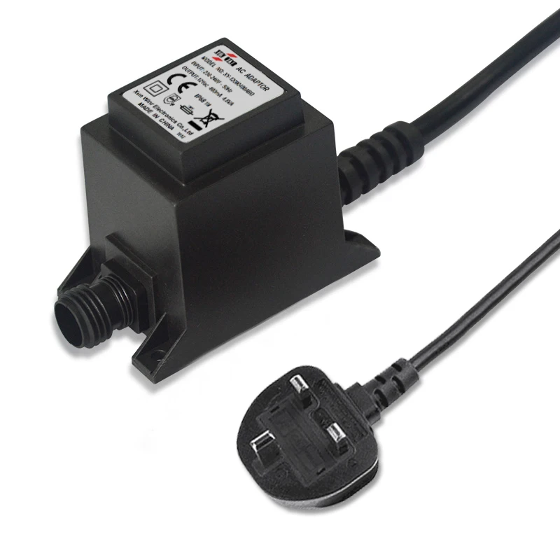 18W 12V 1500mA IP68 Waterproof Transformer AC AC Adapter Waterproof Power Supply