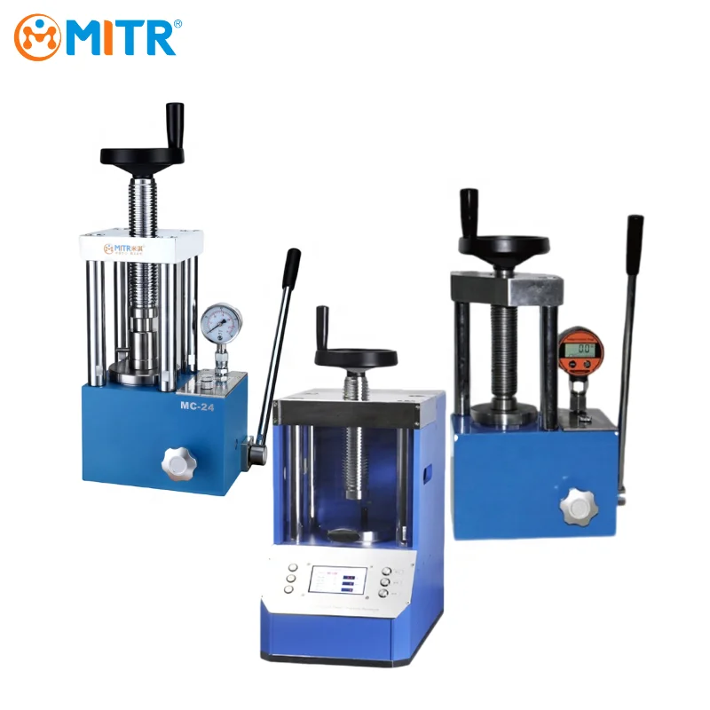 MITR Professional Lab Press Machine 1-60T Automatic Electric Hydraulic Laboratory Mechanical Powder Molding Press For Sintering