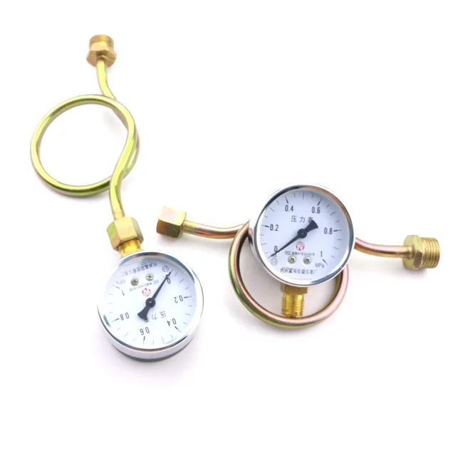 1/2 inch pressure gauge for farm irrigation system