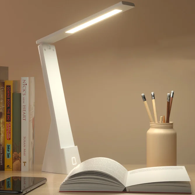 USB Charge Folding Table Lamp Eye Protection Student Study Reading Lamp LED Table Lamp