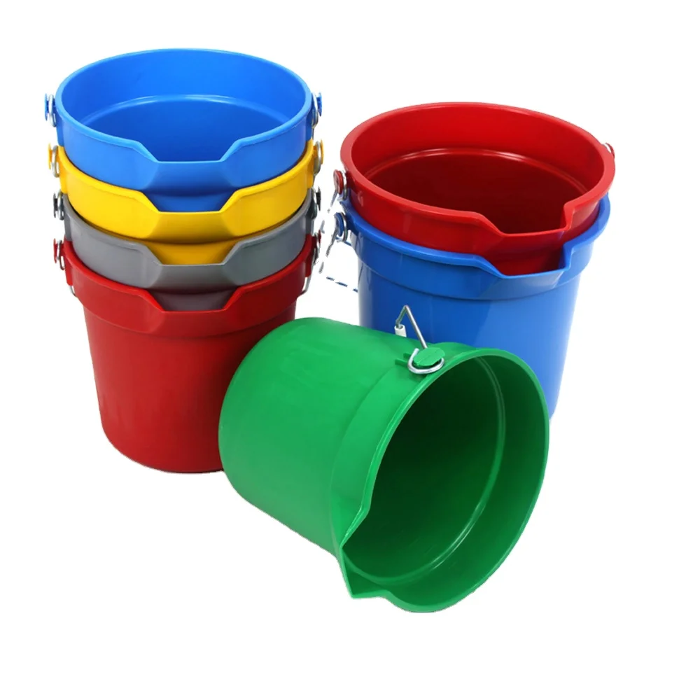 Hot Sale 14QT 10QT Plastic  Heavy Duty Cleaning Bucket Pail