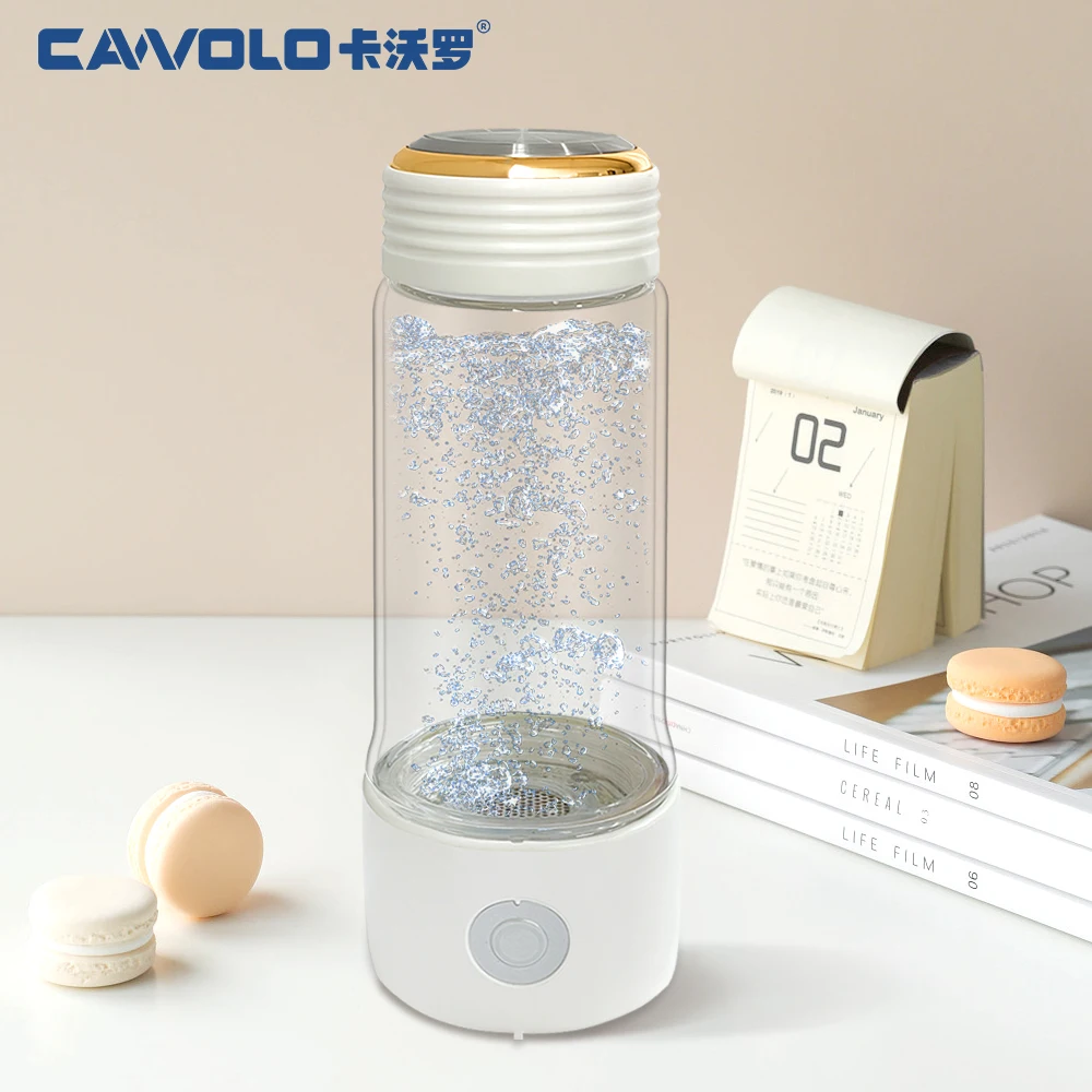 Portable 2300ppb Hydrogen Water with H2 Inhaler High Concentration Hydrogen Water Bottle