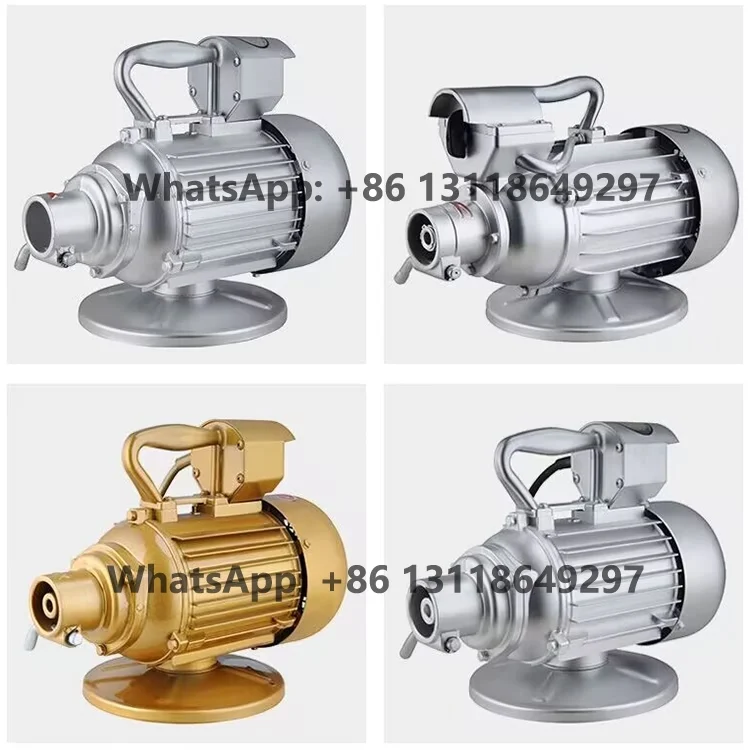 Construction Tool All Copper Wire High Power Vibrator Motor 3KW Three Phase Electric Portable Plug-in Internal Concrete Vibrator
