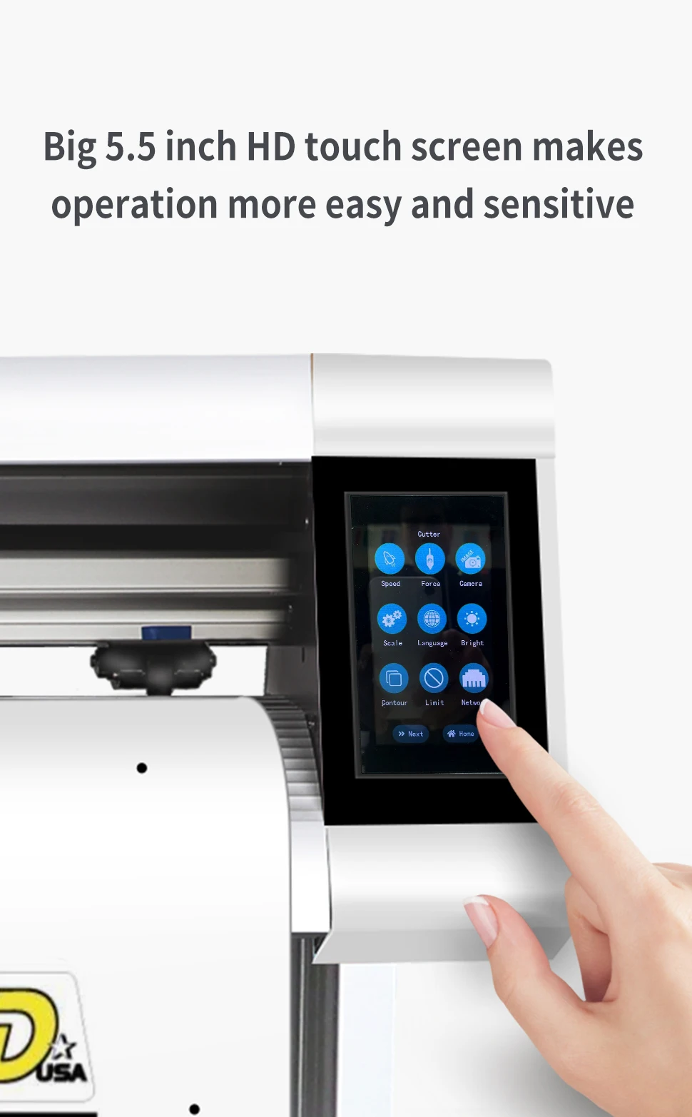 MYCUT Servo Motor high class with touch panel vinyl cutting plotter