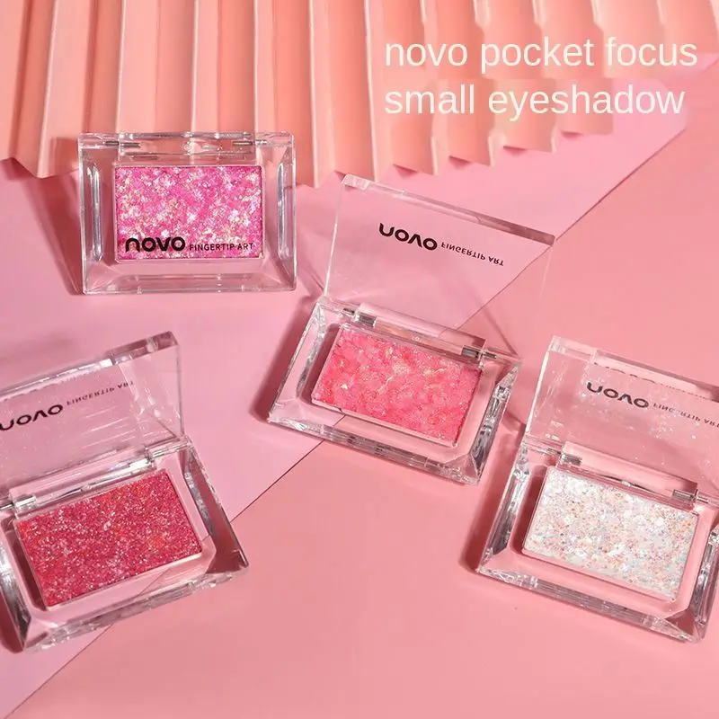 НОВО новые romanky для макияжа 10 видов цветов блестящие тени век p класса люкс galaxy водонепроницаемый долговечностью легко носить