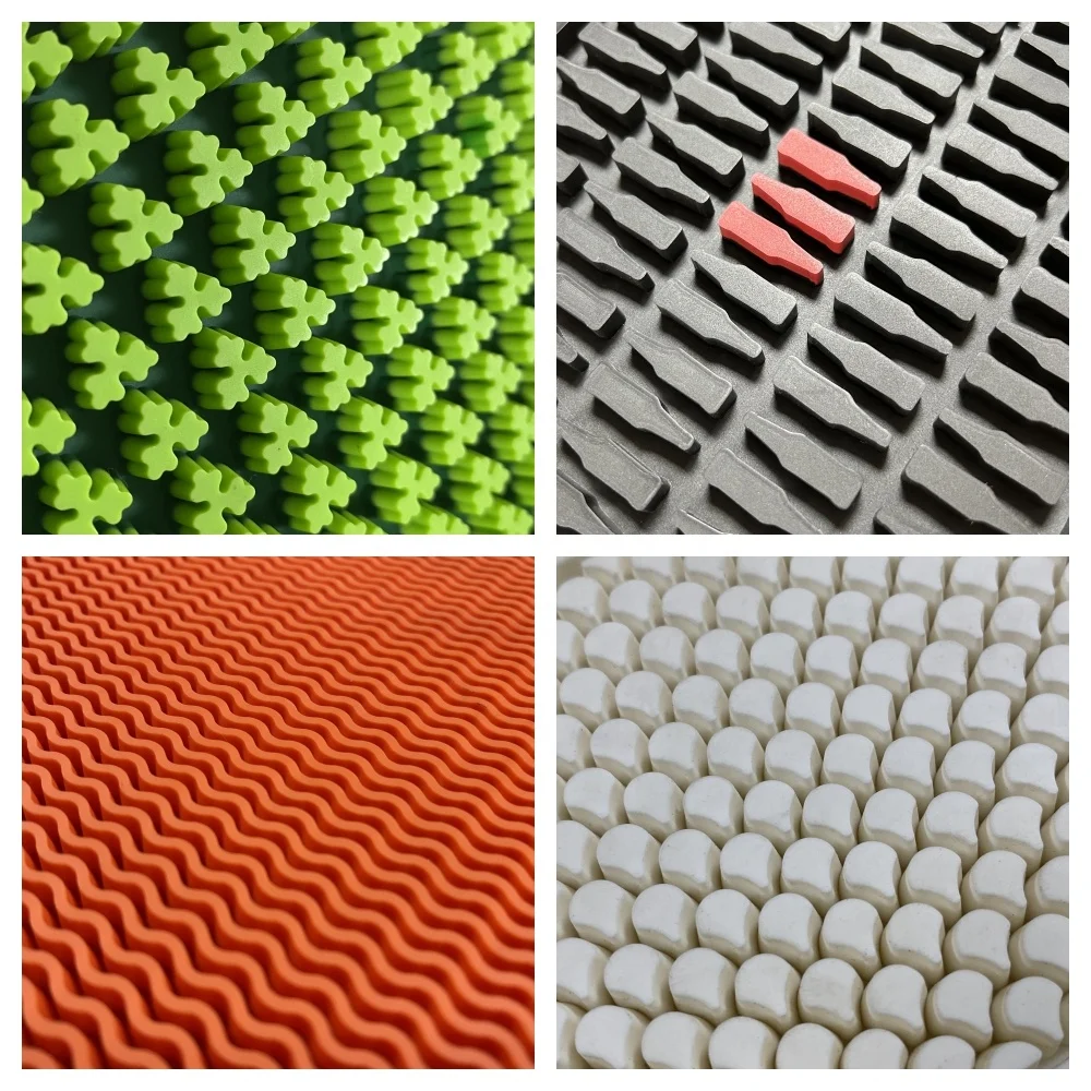 Top Custom Made Logo Silicone Personalized Printed Soft Rubber Beer Mats Blank Bar Counter Mat