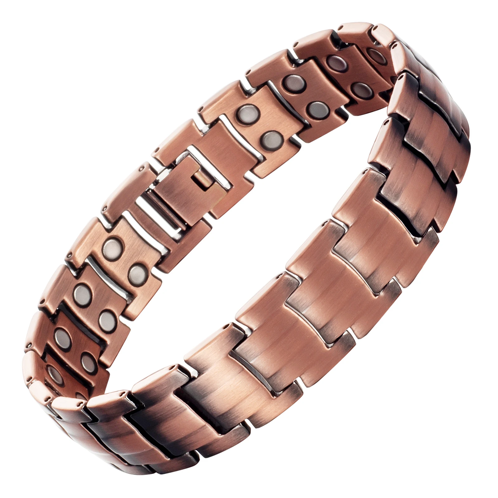 Energinox Wholesale Arthritis Men Health Magnet Energy Power Bio Magnetic Therapy Pure Copper Bracelet Jewelry