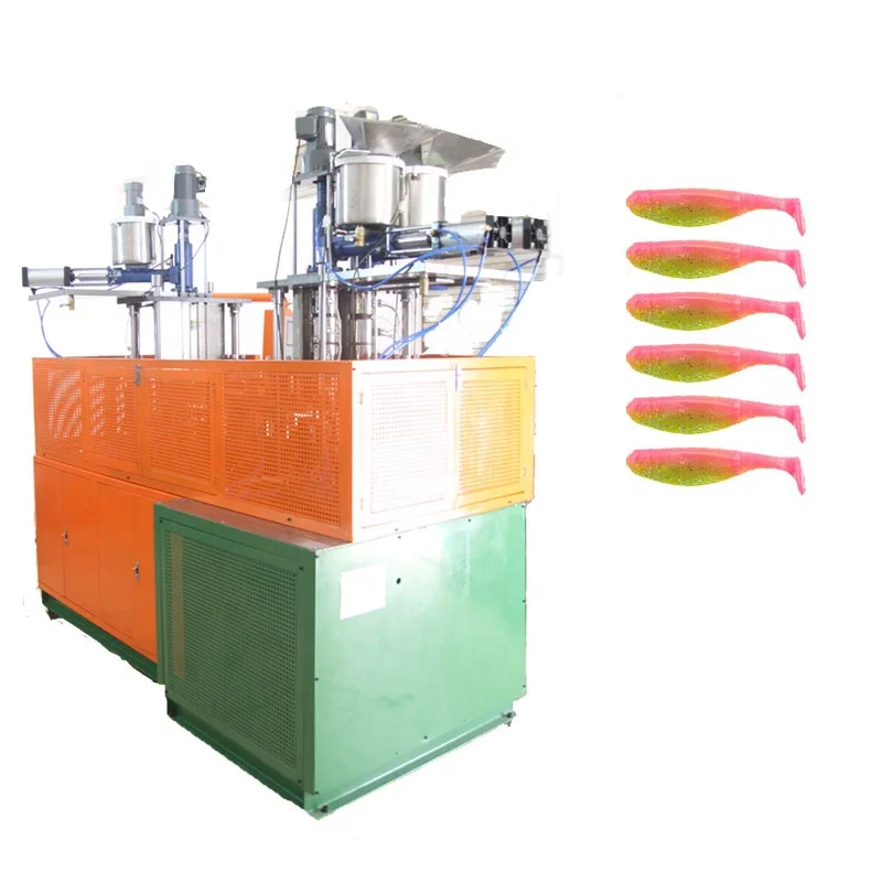 Multi-Function  PET Preform Injection Molding Machine Soft Plastic Fishing Lures Machine