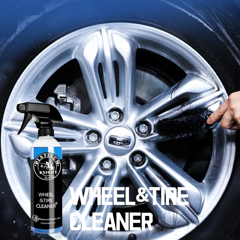 Car Tyre Foam Cleaner Spray Car Care Products 16.9oz Tire Shine Liquid Polish spray Tire Foam Cleaner