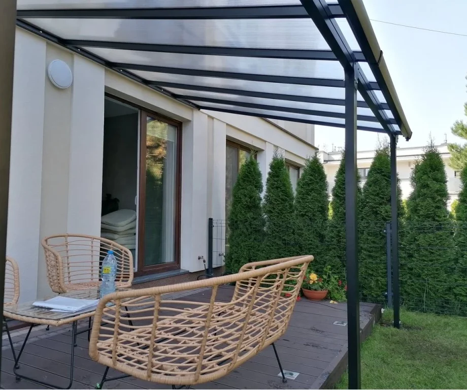 9m2 Sun Shelter tarasu garden wall mounted patio cover aluminum sunshade outdoor gazebo  patio cover canopy awnings