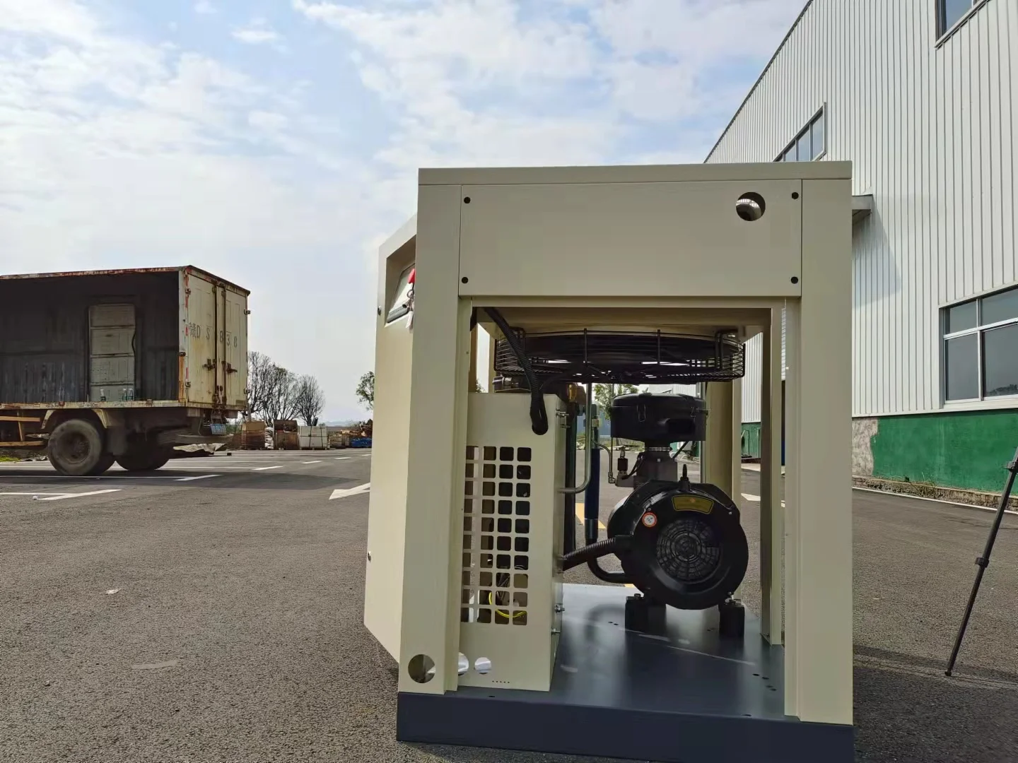 12bar 22KW 30HP IP54 2.9m3/min power frequency wholesale air compressor rotary screw compressor for Sandblasting