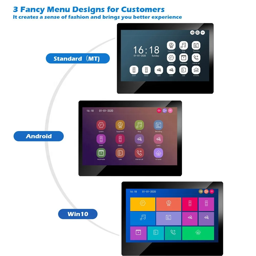 Smart Homemade Wireless Video Doorbell Phone Intercom Wireless Door Bell