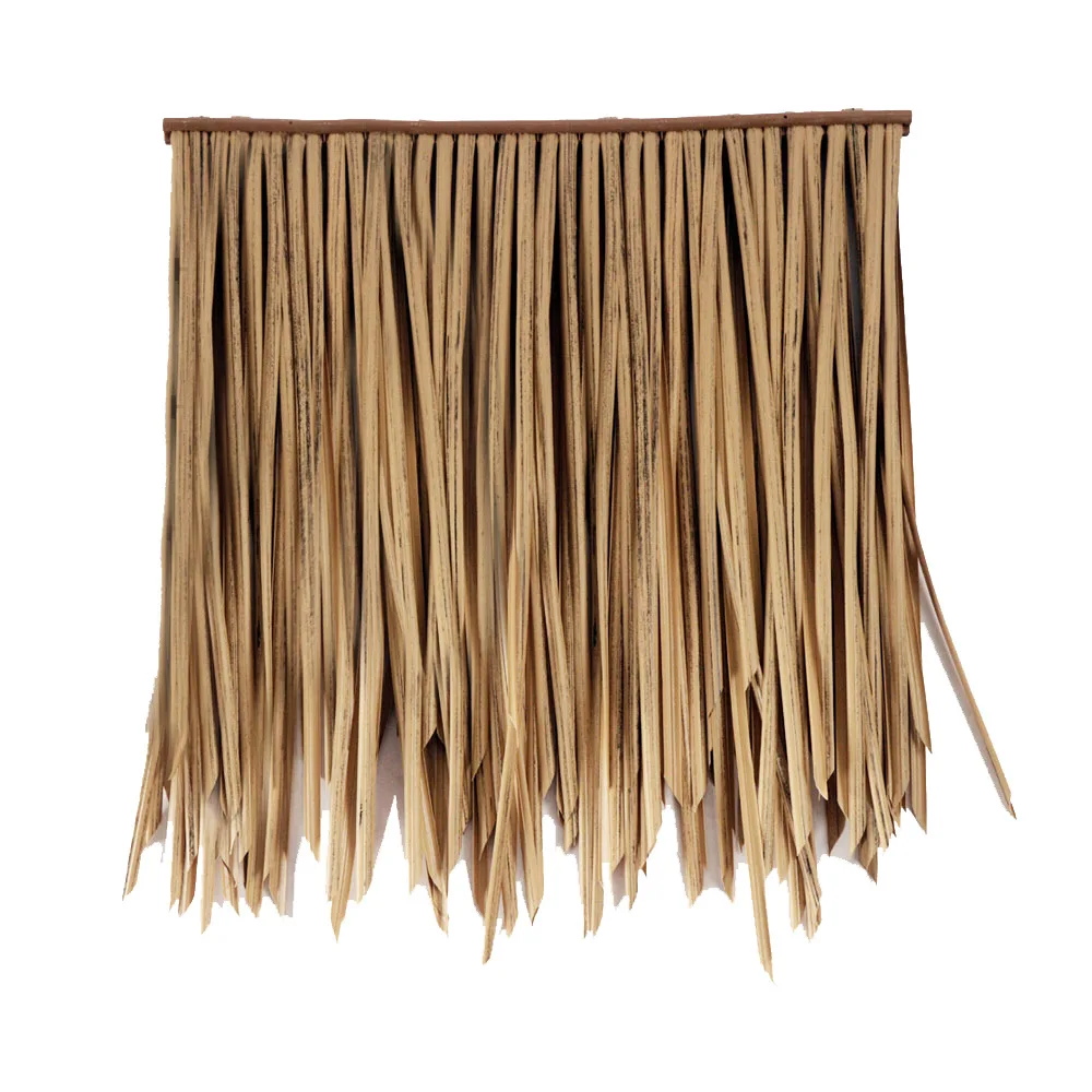 Flame retardant waterproof synthetic thatch grass thatched roof