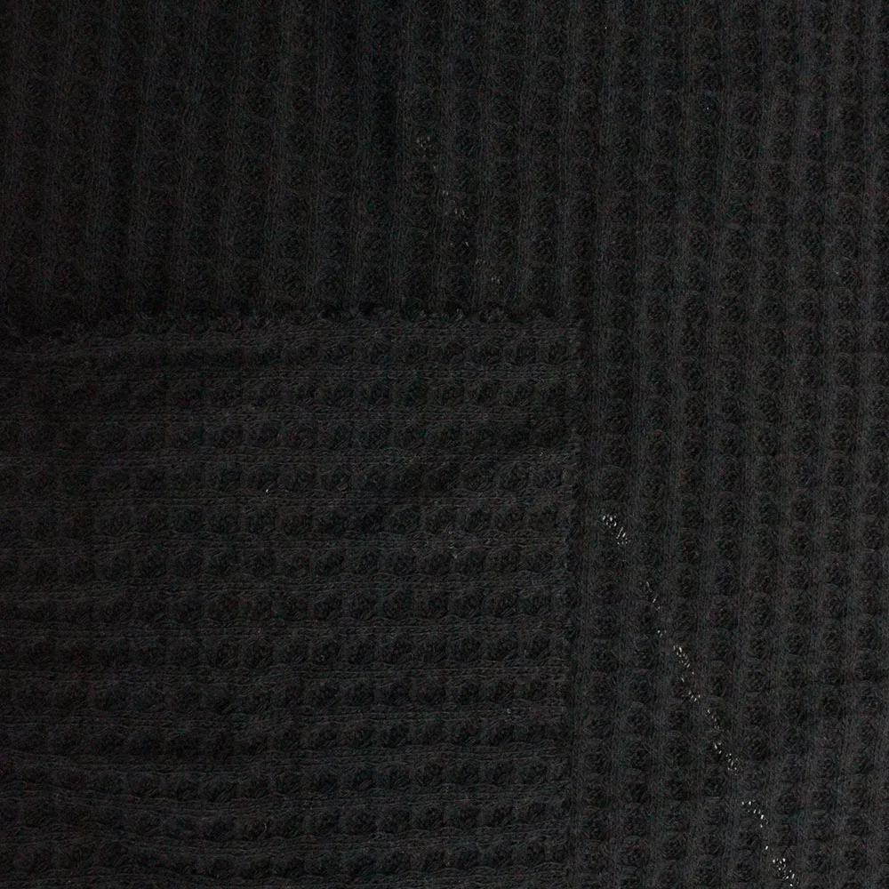 Factory direct sales of coarse CVC Waffle plaid elastic fabric, soft and breathable for spring and summer clothing fabric